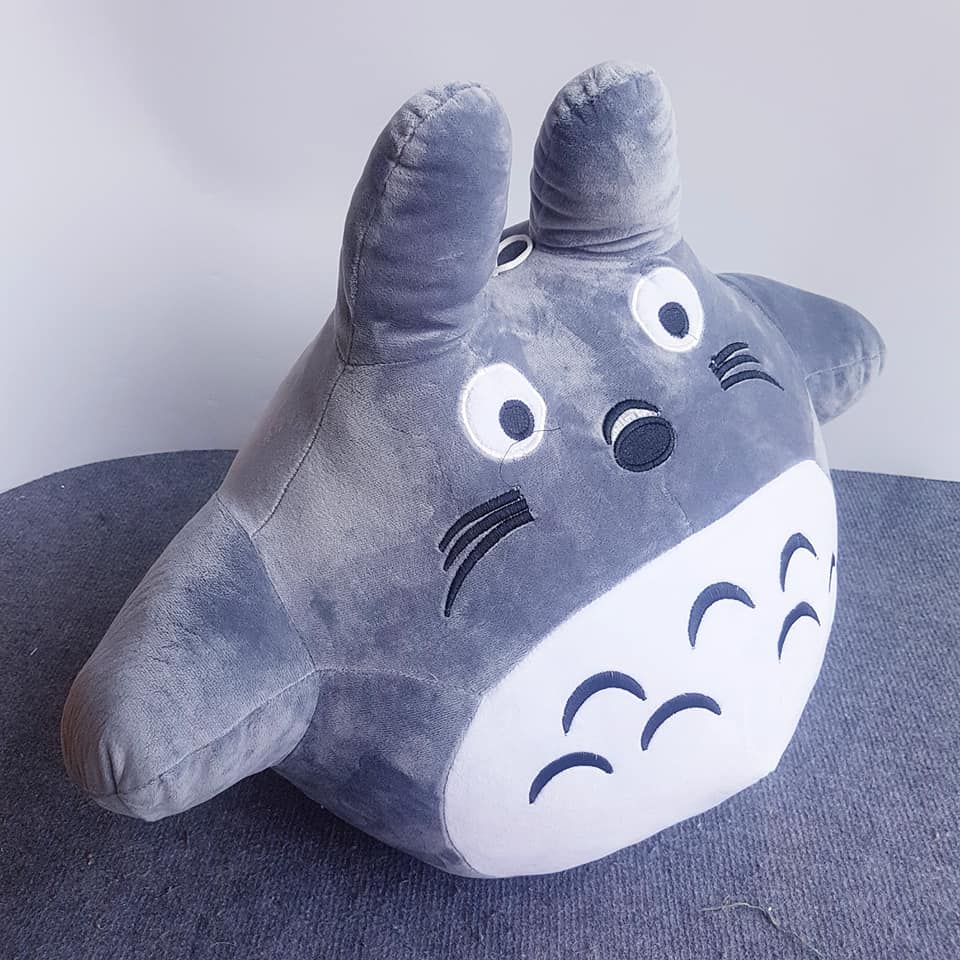 Gấu bông to 70cm mẫu Totoro xám